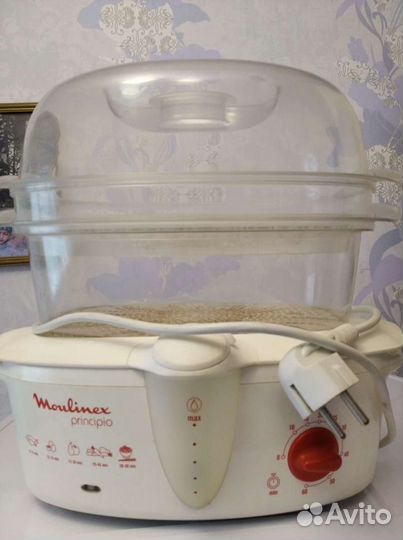 Пароварка moulinex бу
