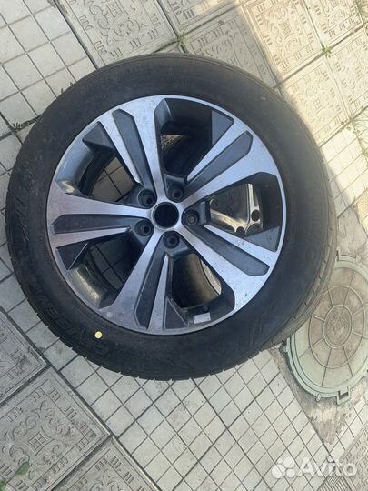 Запасное колесо на kia