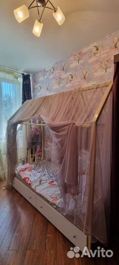 Детская кровать от 3 лет с бортикам бу