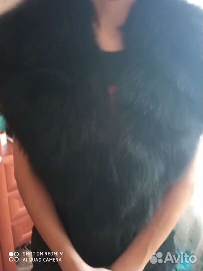 Меховой воротник писец