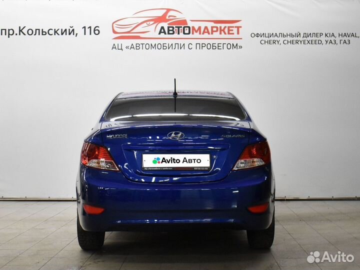 Hyundai Solaris 1.6 МТ, 2011, 141 563 км