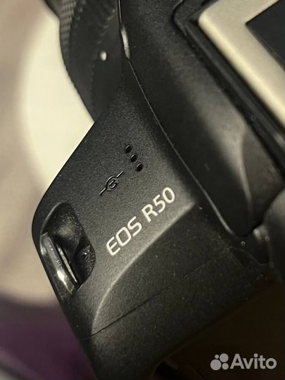 Камера Canon EOS R50 с объективом canon lens RF-S1