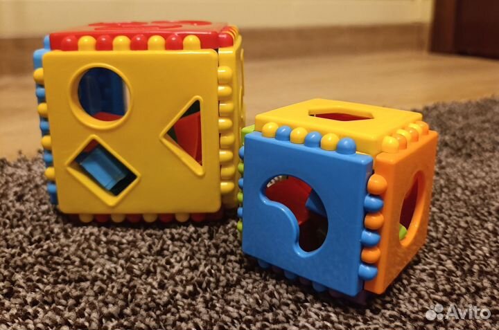 Развивающие игрушки пакетом Сортер Пирамидка