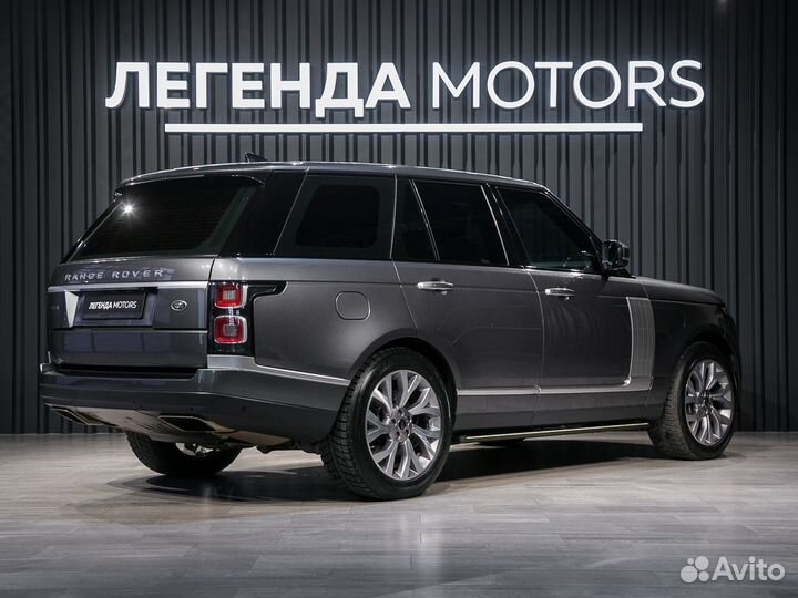 Land Rover Range Rover 4.4 AT, 2018, 39 009 км