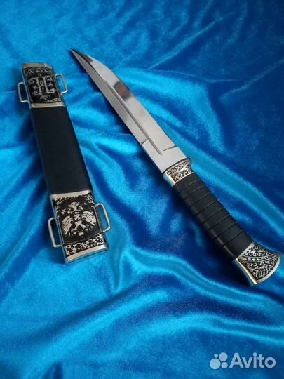 Казачий пластунский нож мельхиор