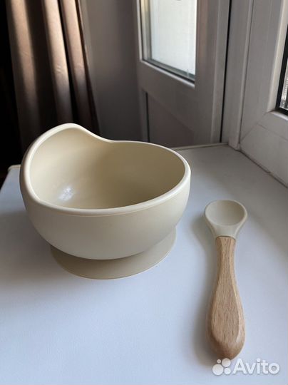 Детская посуда силиконовая