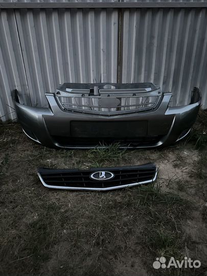 Передний бампер приора 2