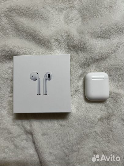 Беспроводные наушники apple airpods 1 оригинал