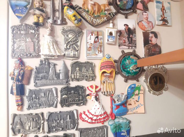 Магниты на холодильник, магнитики