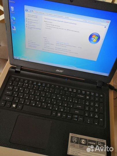 Acer aspire ES1 523 22YE