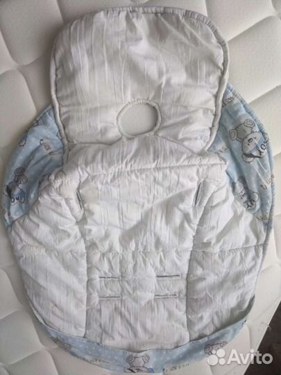 Текстильный чехол на стул для кормления