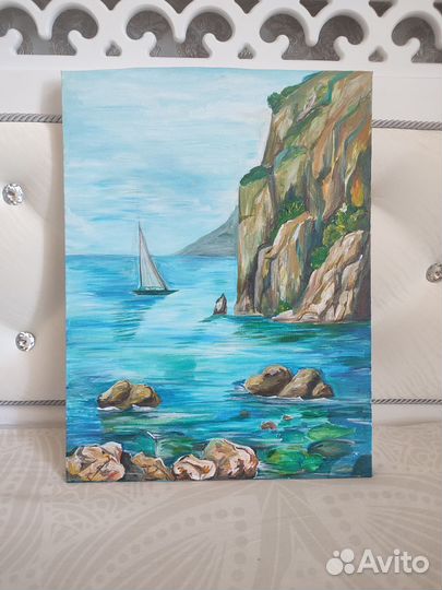 Картина на холсте пейзаж Крыма