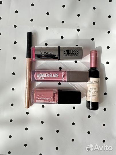 Помада пакетом розовая барби