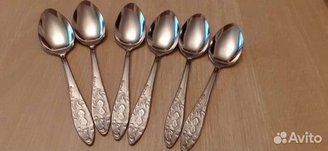 Десертные ложки набор нержавейка