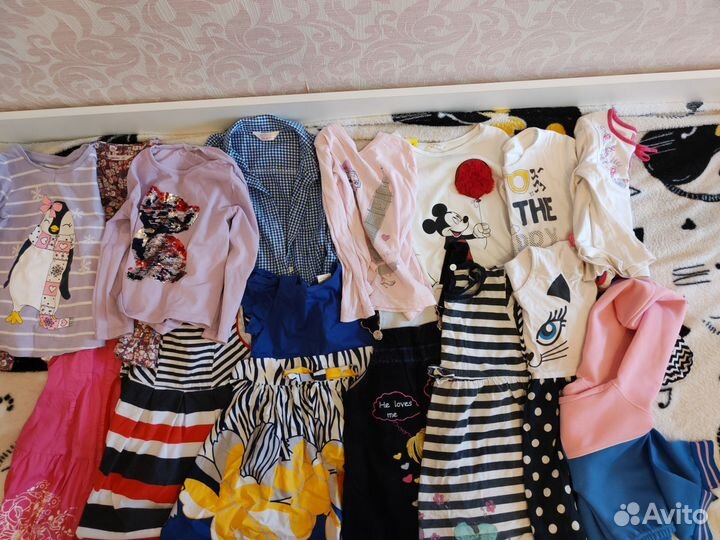 Пакет одежды для девочки 104 110