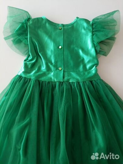 Платье для девочки новогодние Ёлочка