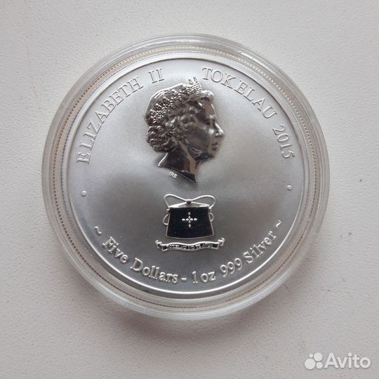 5д Семья коз, серебро