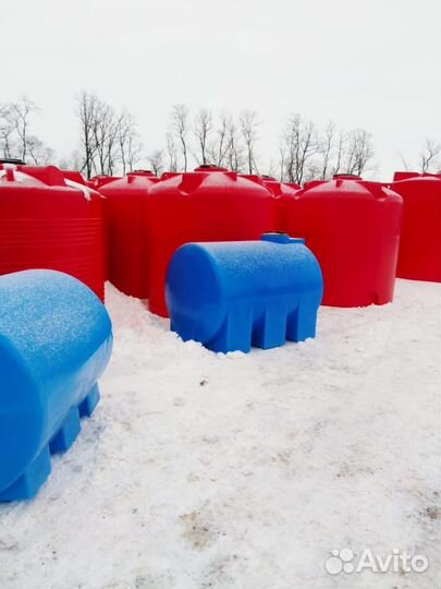 Ёмкость вертикальная горизонтальная из пластика