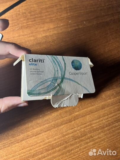 Линзы контактные cooper vision. -0.75