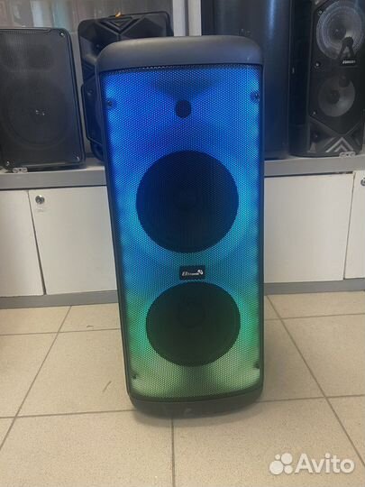 Колонка eltronic с беспроводным микрофоном
