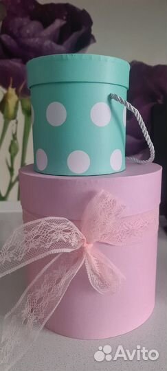 Коробка подарочная круглая