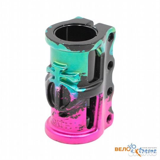 Зажим Oath Cage v2 SCS (зеленый / розовый / черный