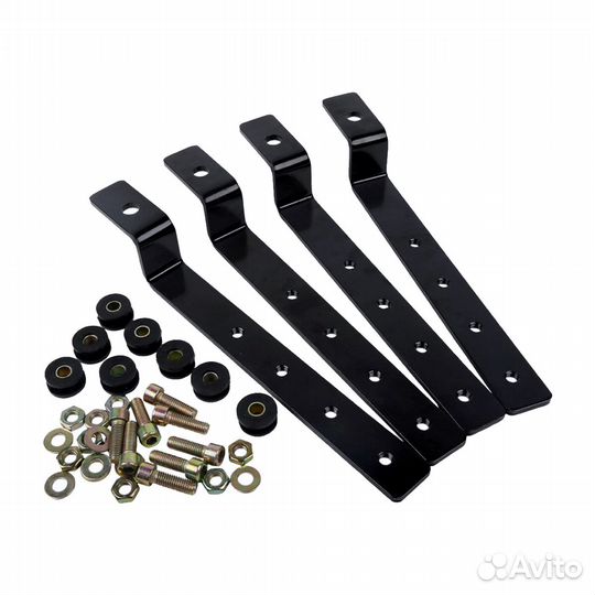 Рамки крепления боковых кофров FRM-1503 хром