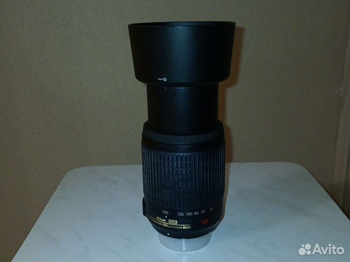 Объектив AF-S Nikkor 55 -200 1:4 - 5:6G ED VR