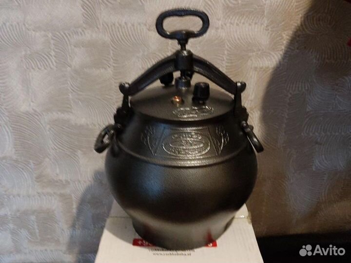 Афганский казан черный 10л