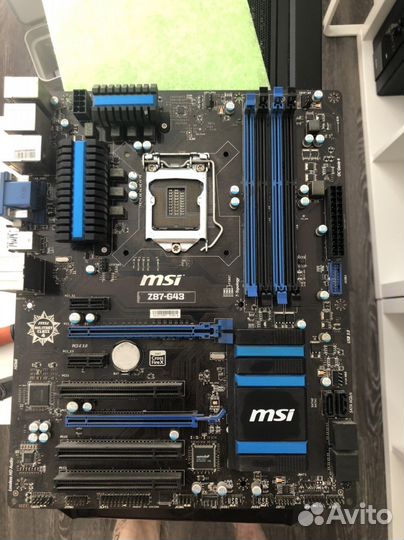 Материнская Плата MSI LGA1150 Z87-G43
