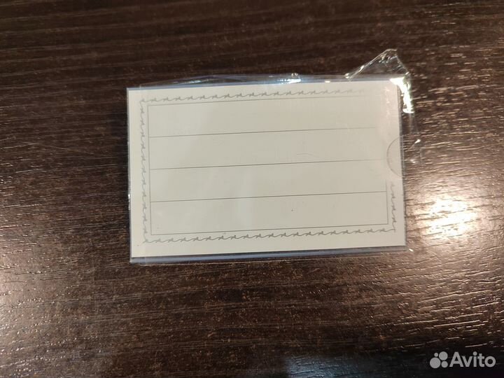 Бейдж Attache с булавкой Бейджик