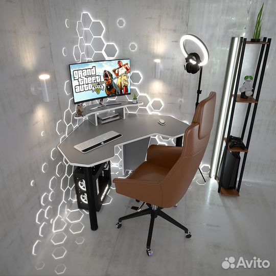 Компьютерный /игровой /геймерский стол Genesis