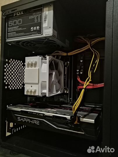 Игровой системный блок i3-10100/Rx570 8gb/16gb