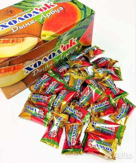 Жевательная резинка Холодок 100 штук