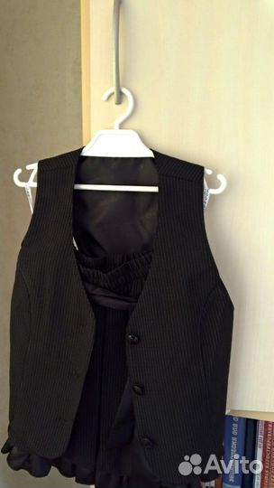 Юбка и жилет для школы 136 рост