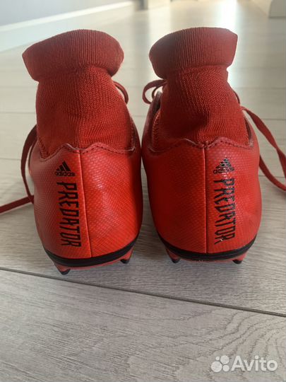 Бутсы adidas predator, размер 40,5