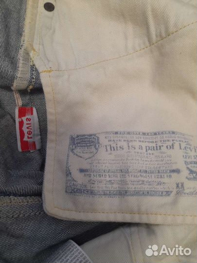 Мужские джинсы levis 501