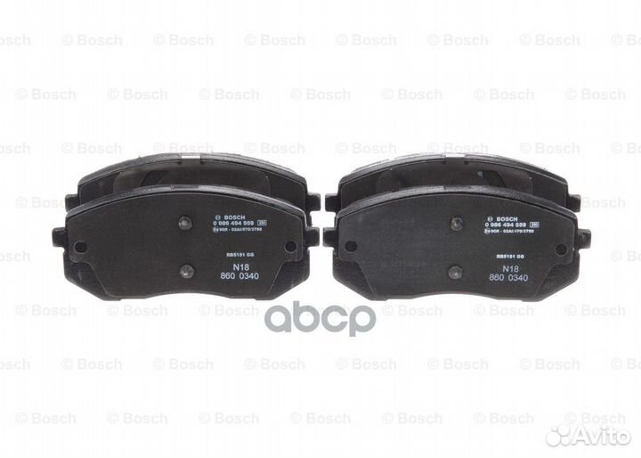 Колодки тормозные hyun/KIA sportage/IX35 10- пе