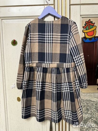 Платье теплое для девочки