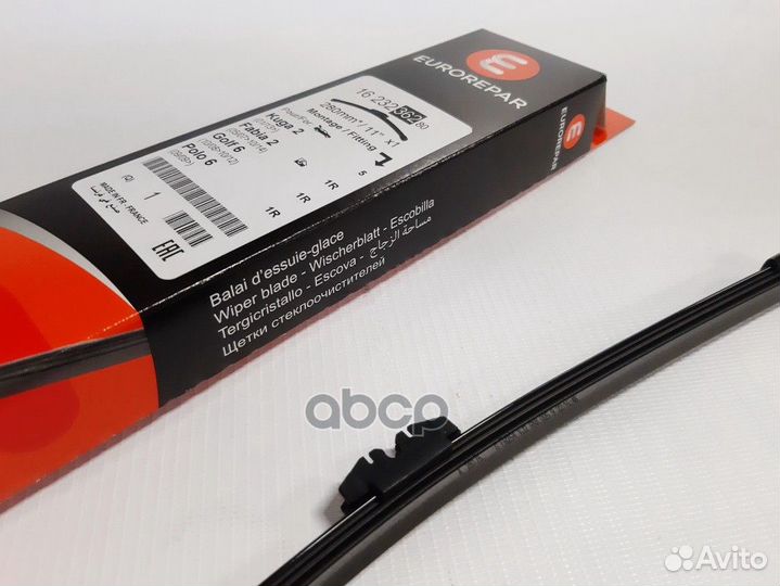 Щетка стеклоочистителя каркасная задняя 280мм U