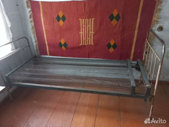Кровать железная СССР