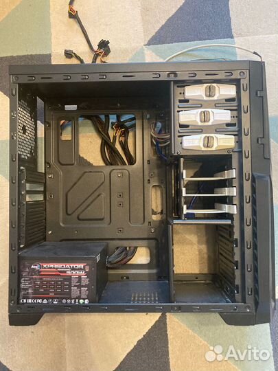 Корпус и блок питания