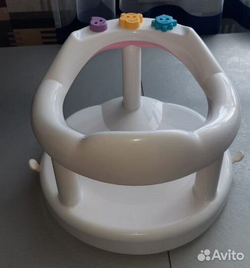Ванночка для купания с горкой и стульчиком