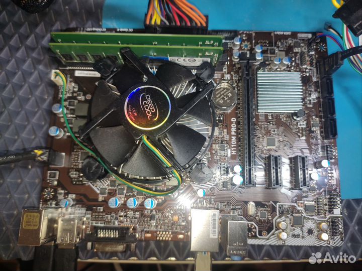 Материнская плата lga 1151 MSI H110M PRO-D