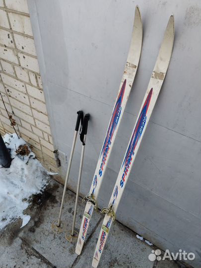 Лыжи с палками