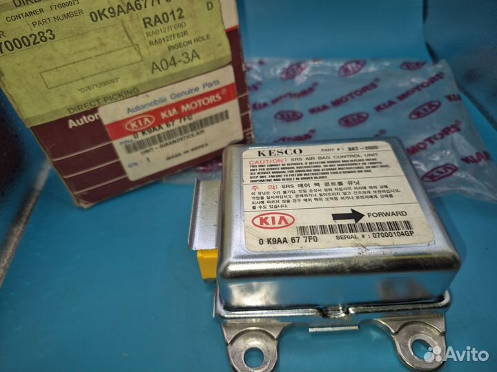 Блок управления hyundai-KIA 0K9AA677F0