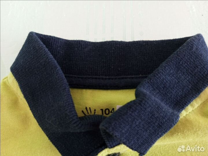 Рубашка с динозаврами для мальчика (рост 104 )