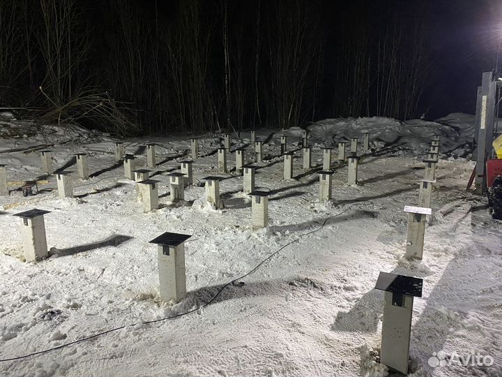 Фундамент жби сваи