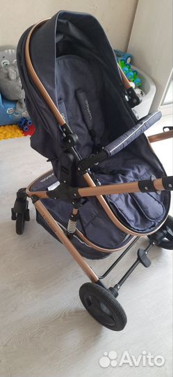 Коляска luxmom 3 в 1 бу