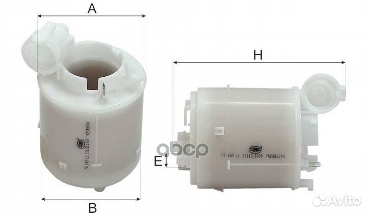 Фильтр топливный FG245LL FG245LL Goodwill